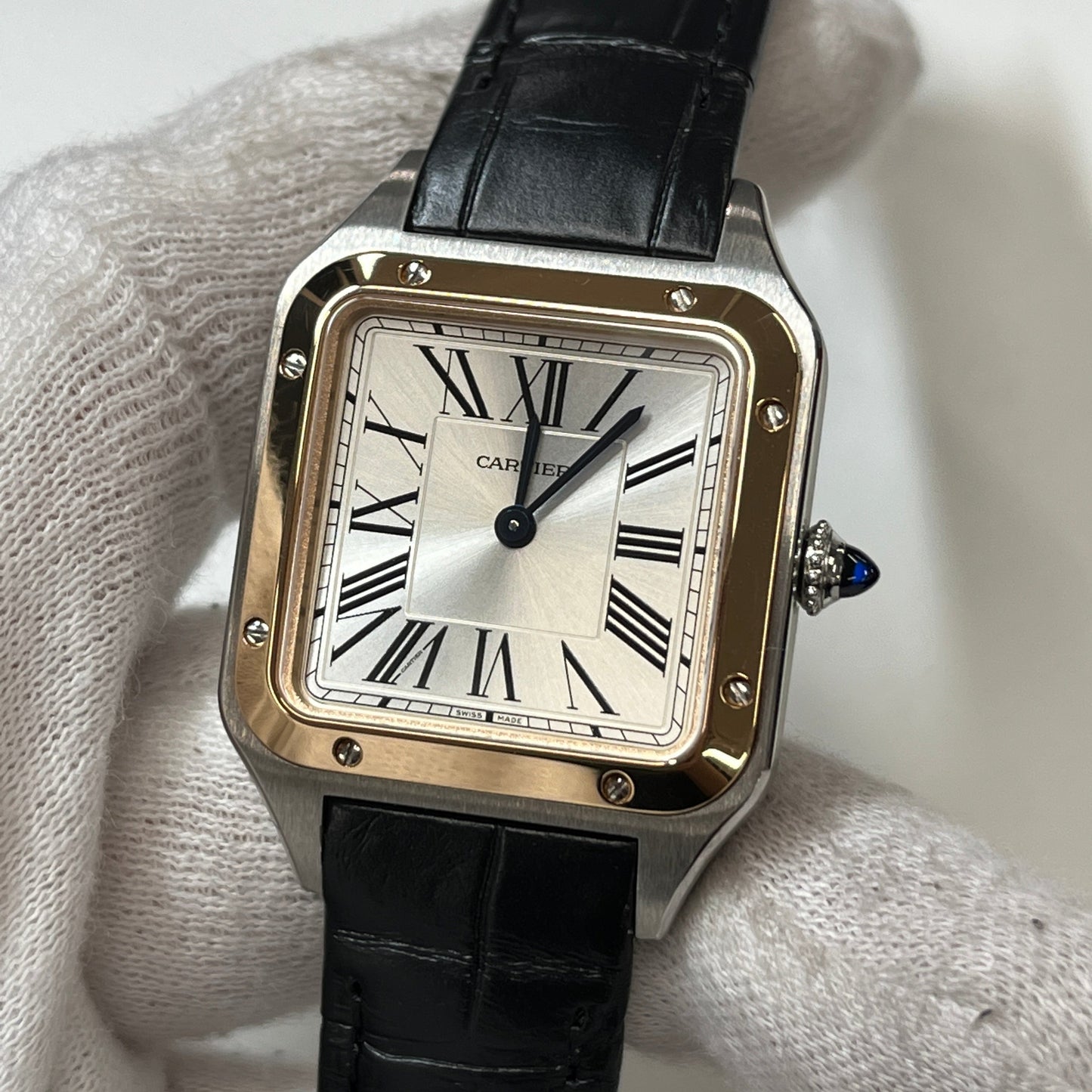 W2SA0012 SANTOS DUMONT WATCH 2CAR01-00678