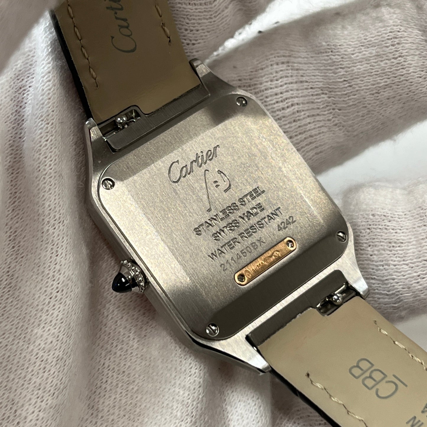 W2SA0012 SANTOS DUMONT WATCH 2CAR01-00678