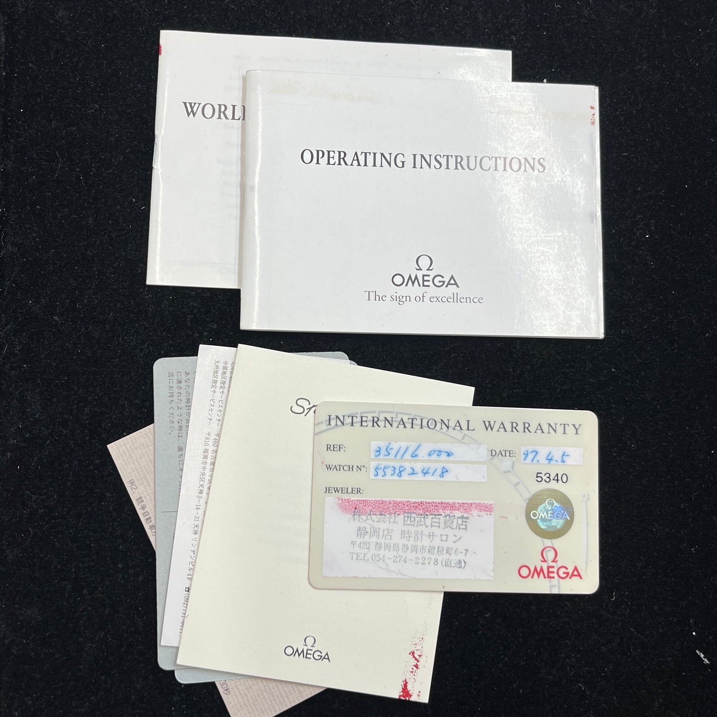 35116 Speedmaster Date Grand prix 2O-M01-00562