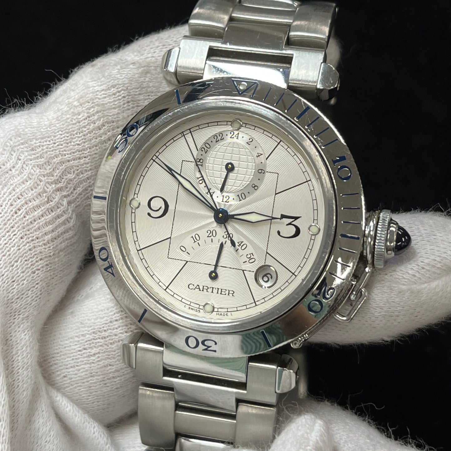 W31037H3 パシャ GMT パワーリザーブ 2CAR01-00683