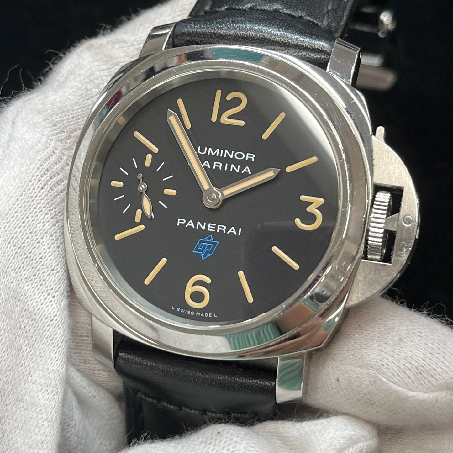 PAM00631 Luminor Marina Logo Acciaio 2PAN01-00201