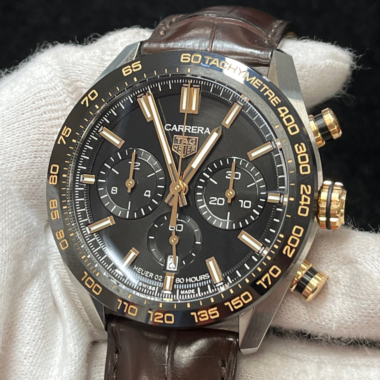 CBN2A5A Carrera Calibre 02 Sports Chronograph 2TAG01-00219