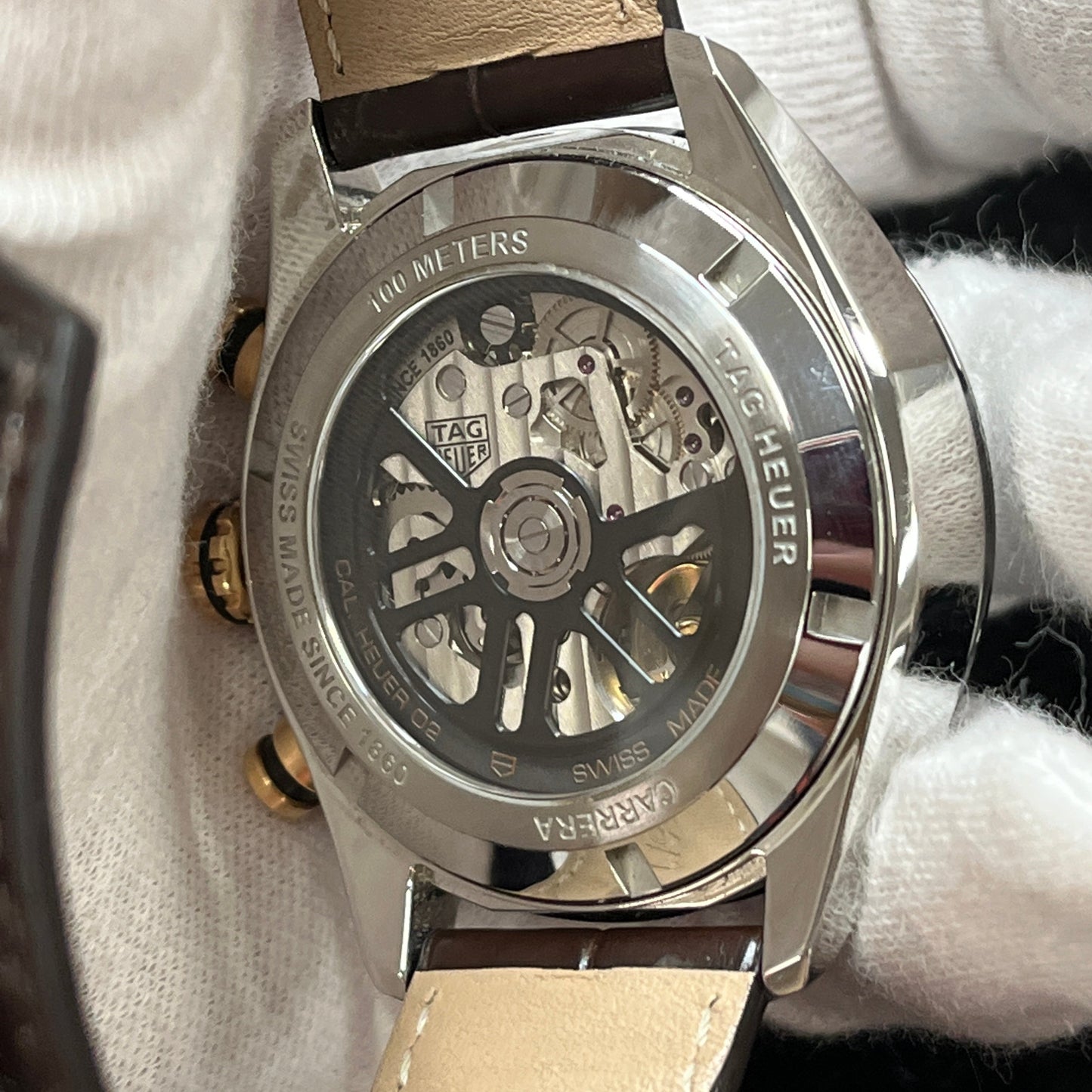 CBN2A5A Carrera Calibre 02 Sports Chronograph 2TAG01-00219
