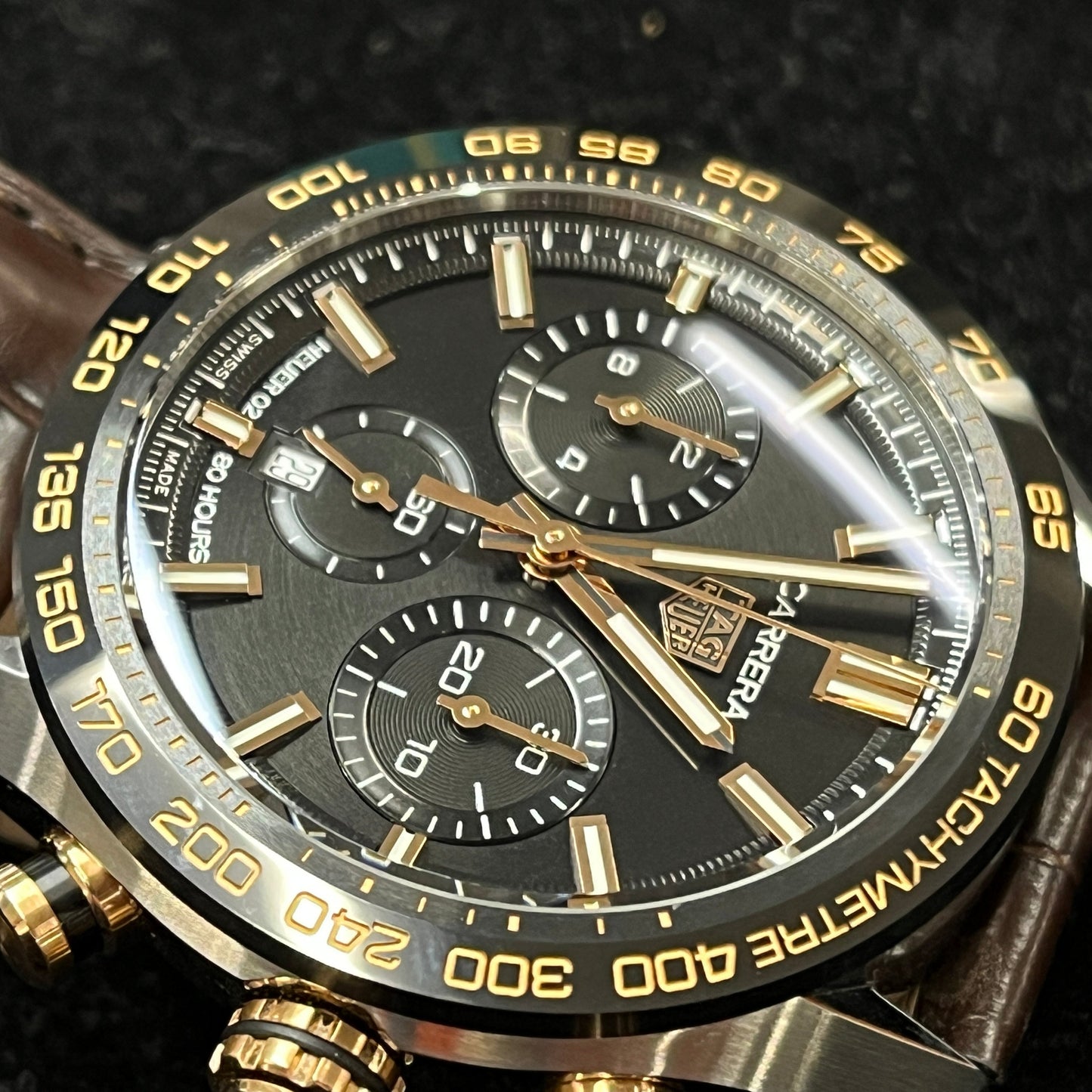 CBN2A5A Carrera Calibre 02 Sports Chronograph 2TAG01-00219