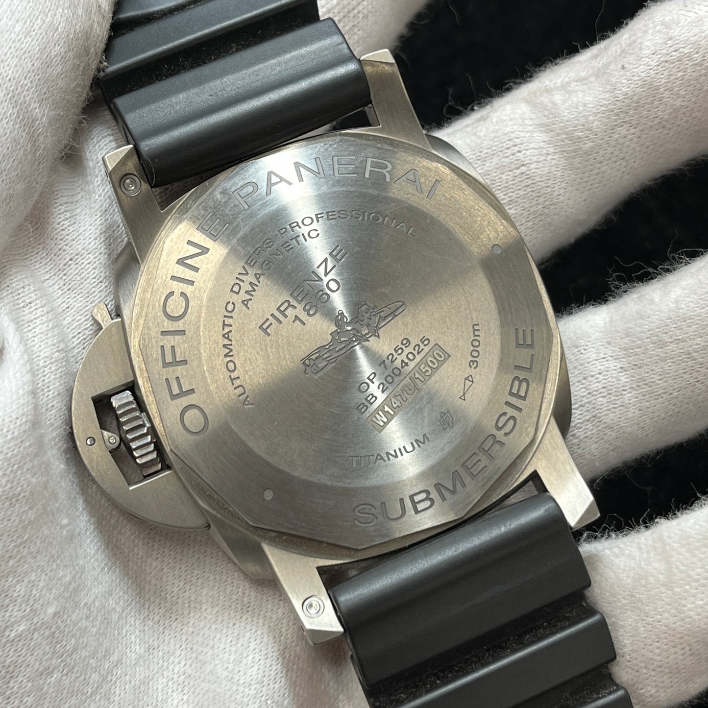 PAM01389 ルミノール サブマーシブル 1950 アマグネティック 3デイズ チタニオ 2PAN01-00205