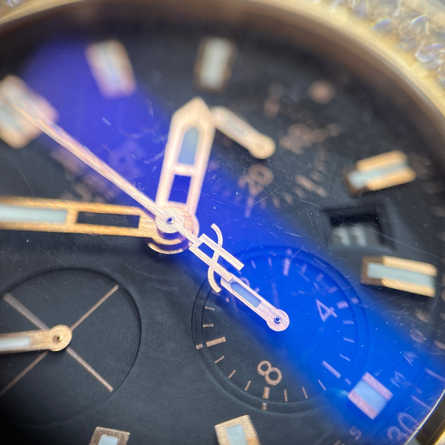 301.PX.1180.RX.1104 Big Bang Gold Diamonds 2HUB01-00206