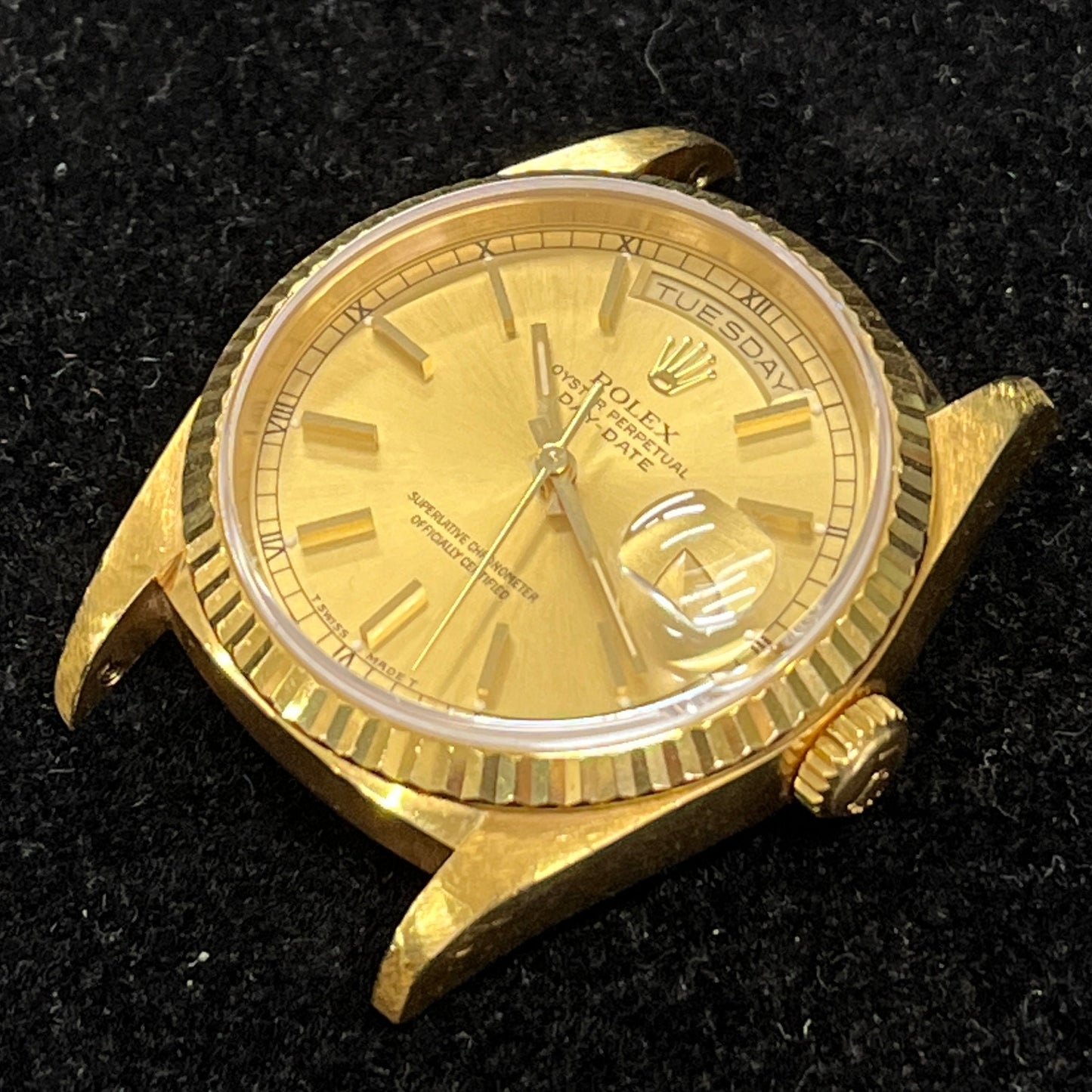 18238 Daydate X serial cal.3155 YG 2R-X01-01432