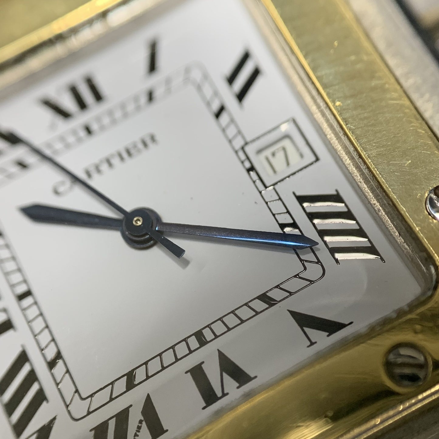 Louis Cartier Square Watch YG 2CAR01-00570