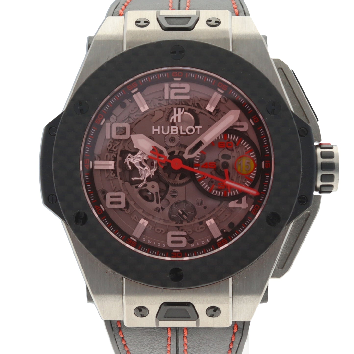 401.NQ.0123.VR Big Bang Ferrari Titanium Limited Edition 1000pcs 2HUB01-00175