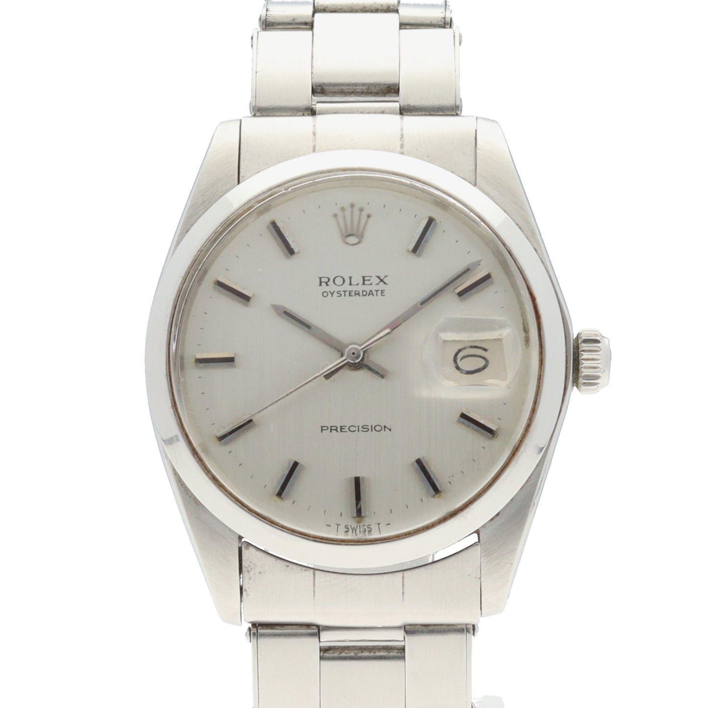 6694 Oyster Date Precision cal. 1225 31***** serial 2R-X01-01090
