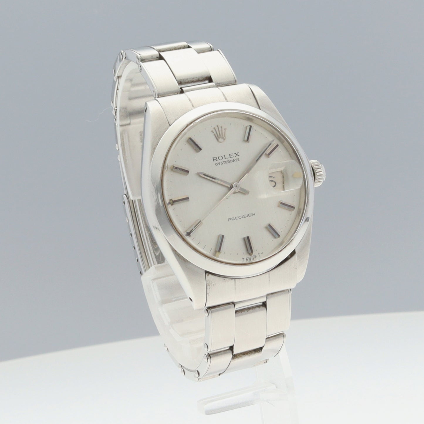 6694 Oyster Date Precision cal. 1225 31***** serial 2R-X01-01090