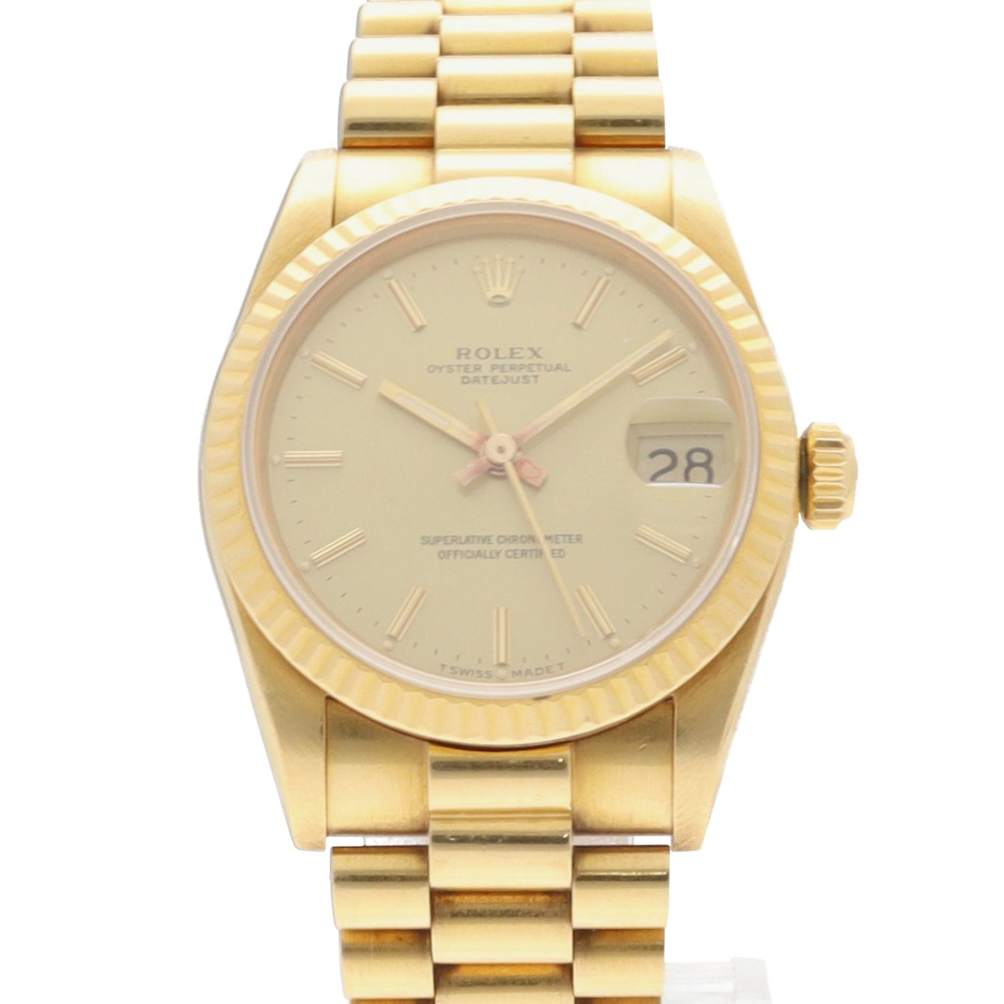68278 Oyster Perpetual Datejust YG cal.2135 96*****番 2R-X01-01248