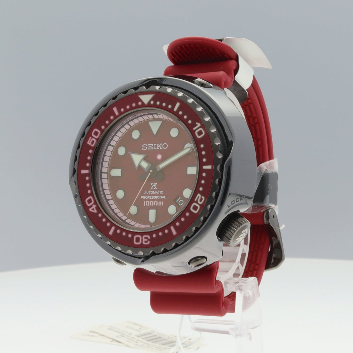 SBDX029 Seiko Marinemaster Gundam 40th Red Zaku II 2SEI01-00092