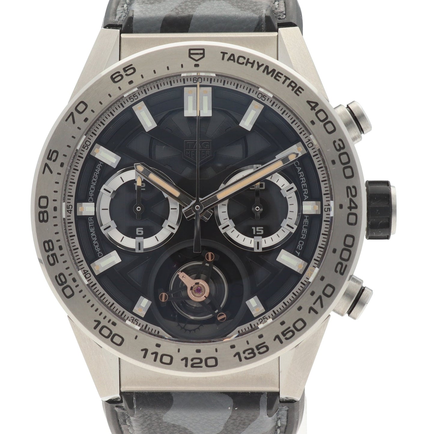 CAR5A8D.EB0212 Carrera Calibre Heuer02T Tourlbillon 160th Anniversary Limited Edition 2TAG01-00201