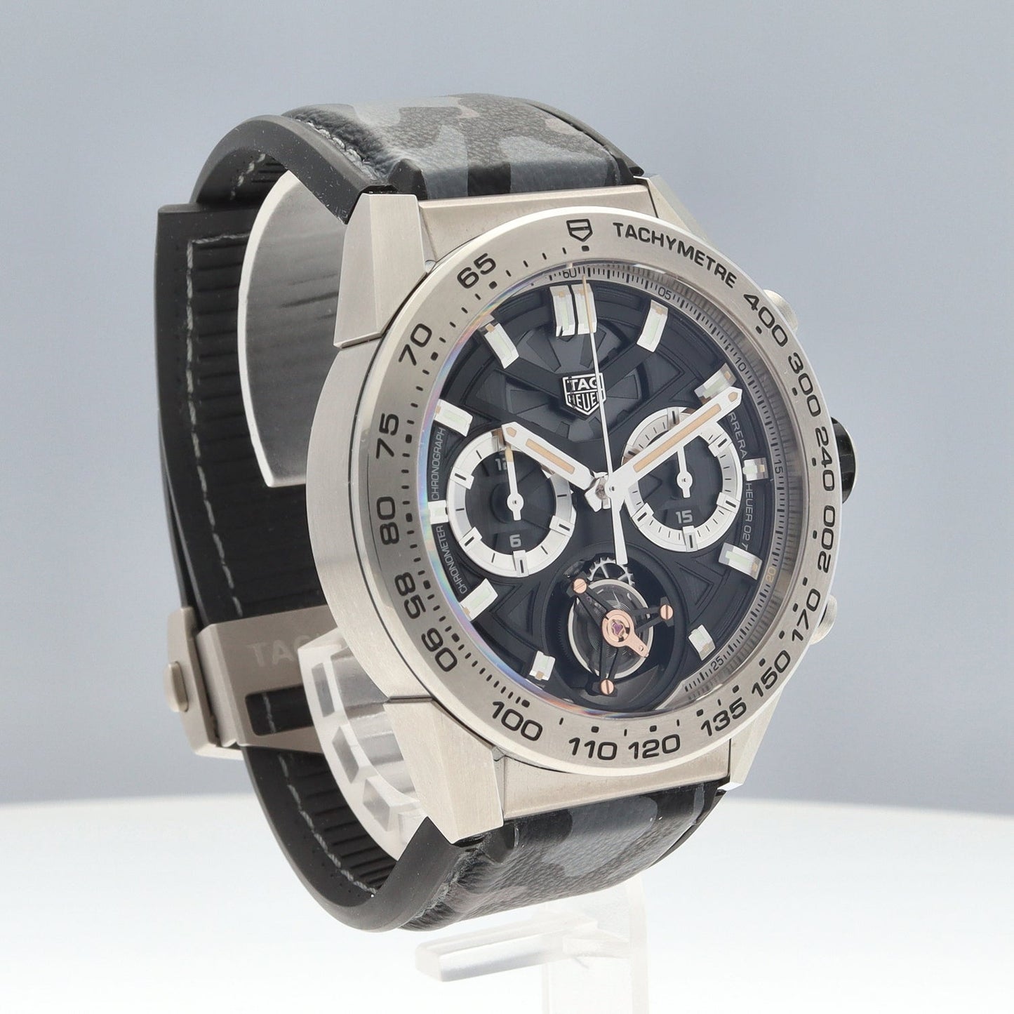 CAR5A8D.EB0212 Carrera Calibre Heuer02T Tourlbillon 160th Anniversary Limited Edition 2TAG01-00201