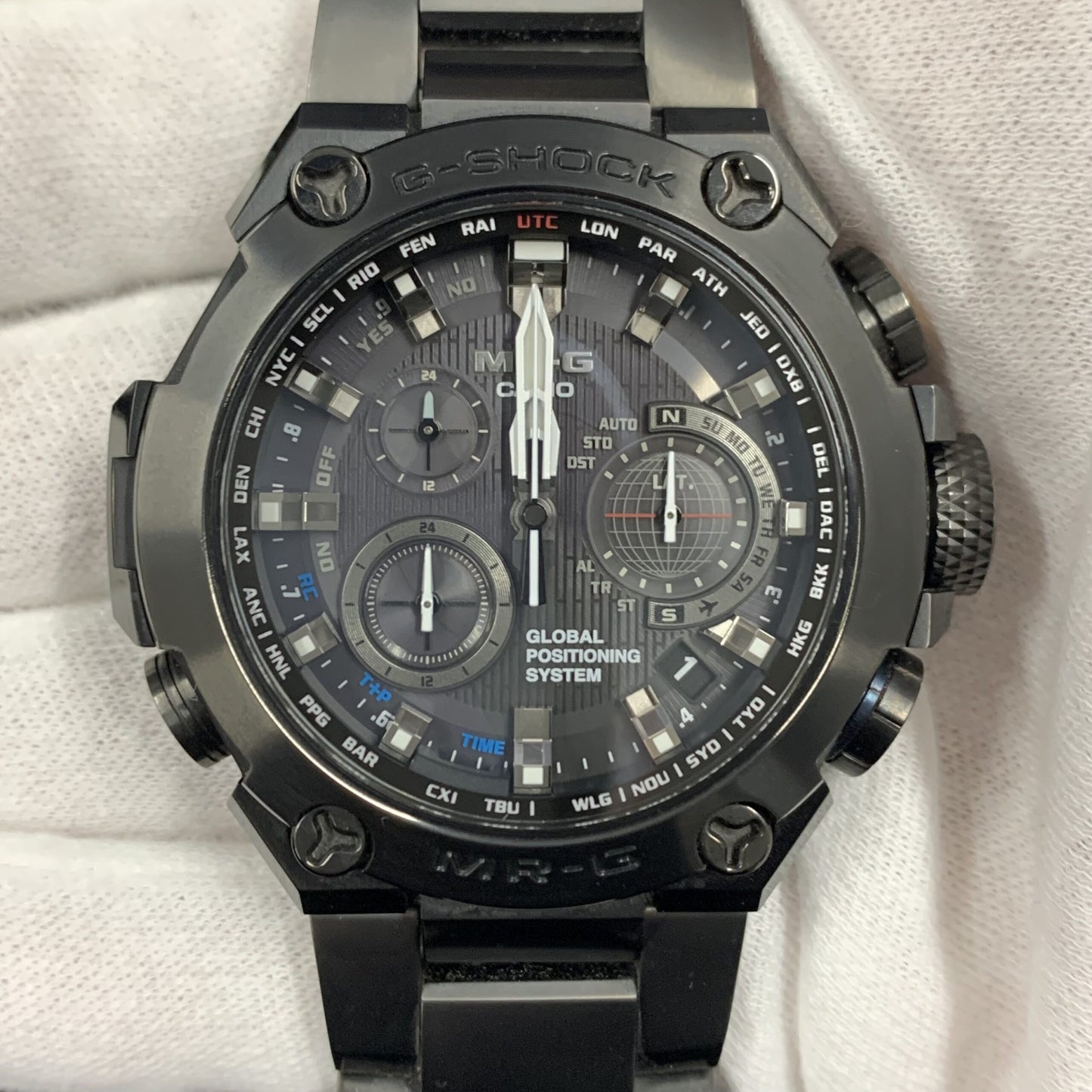 MRG-G1000B-1AJR ジーショック MR-G GPSハイブリッド電波ソーラー 2CAS33-00073