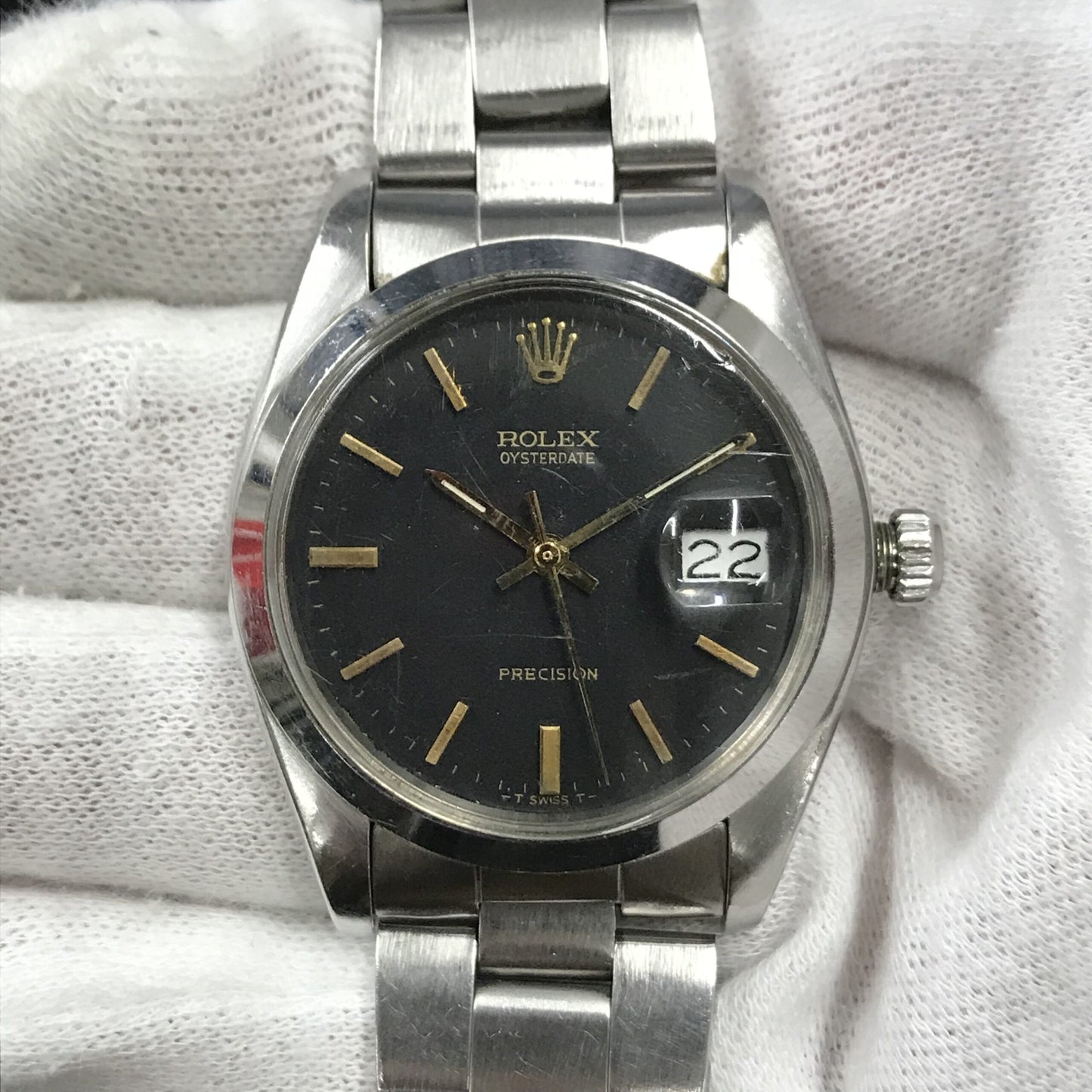 6694 Oyster Date Just cal. 1225 57***** serial 2R-X01-01117