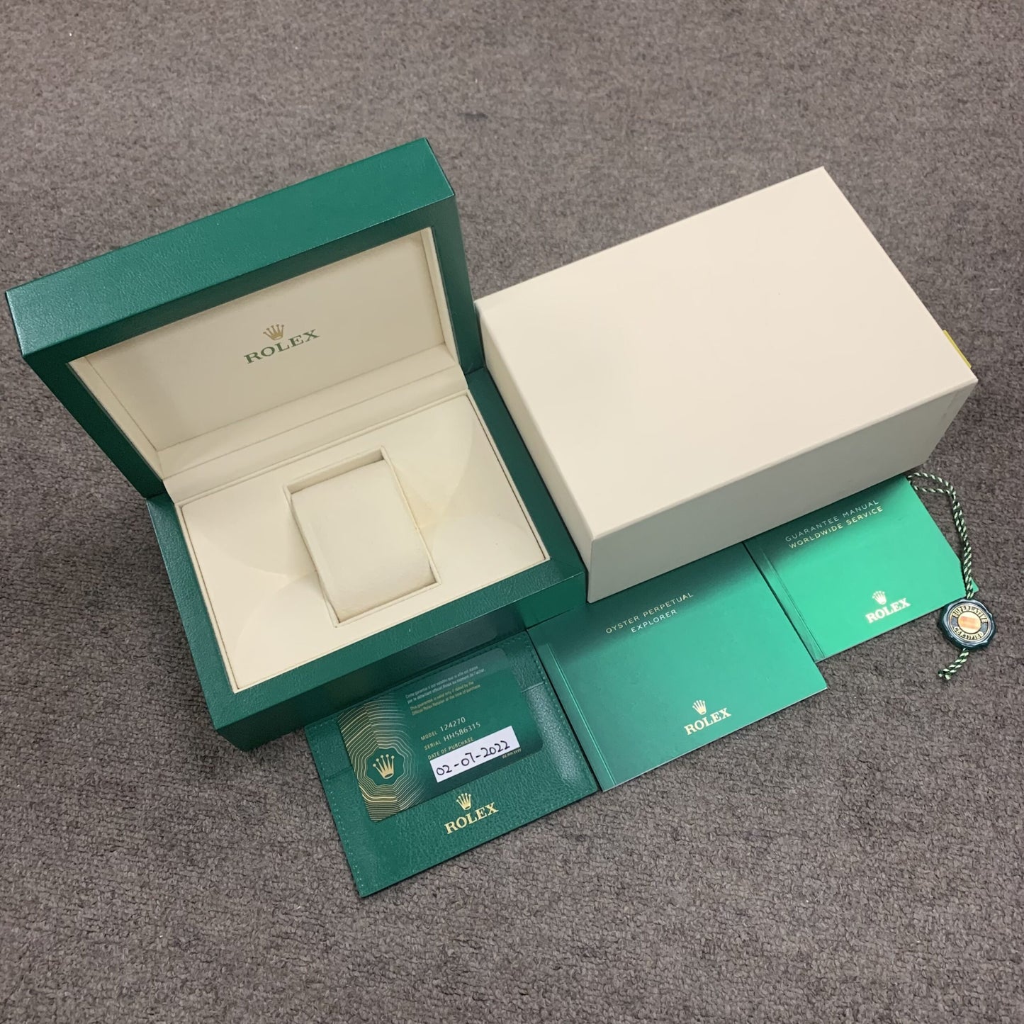 124270 オイスター パーペチュアル エクスプローラー ランダム番 1R-X02-00453