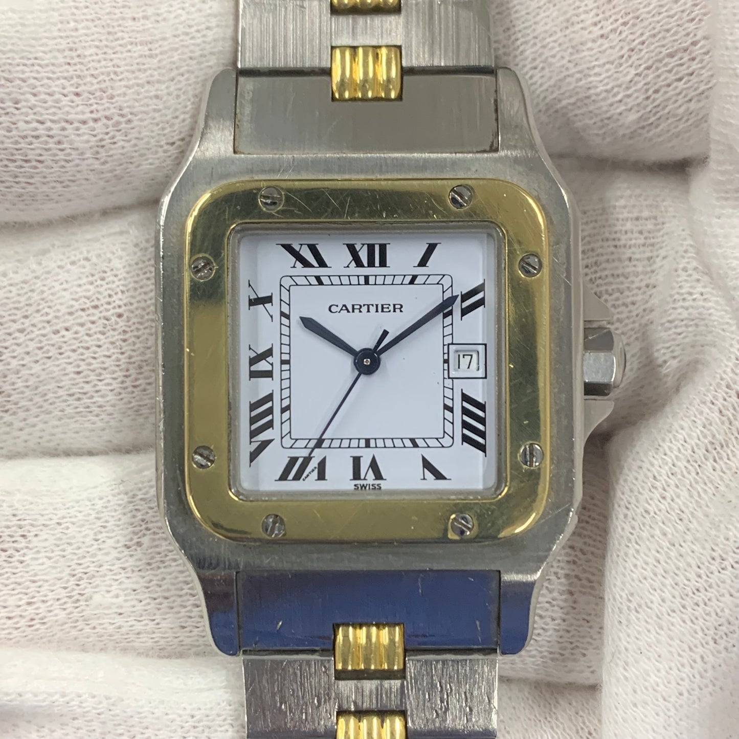 Louis Cartier Square Watch YG 2CAR01-00570