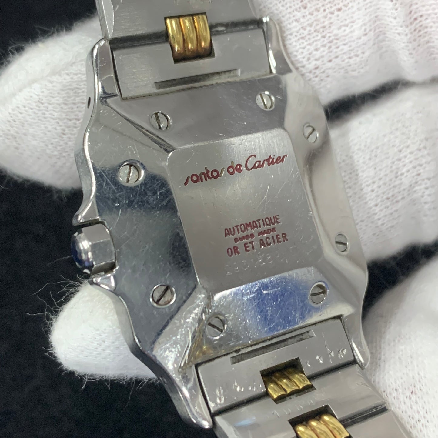 Louis Cartier Square Watch YG 2CAR01-00570