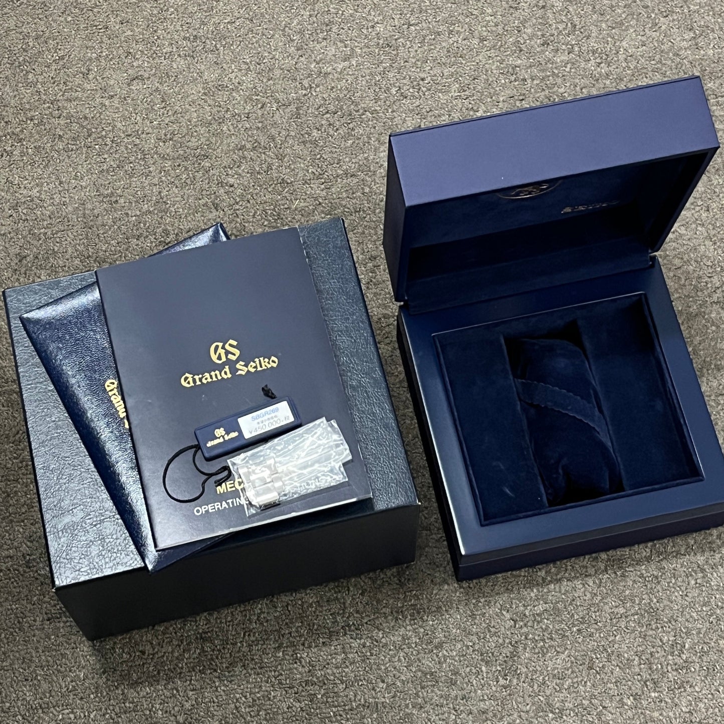 SBGR269 GRAND SEIKO Mechanical 3 Days Mastershop Limited model 2GSE01-00071