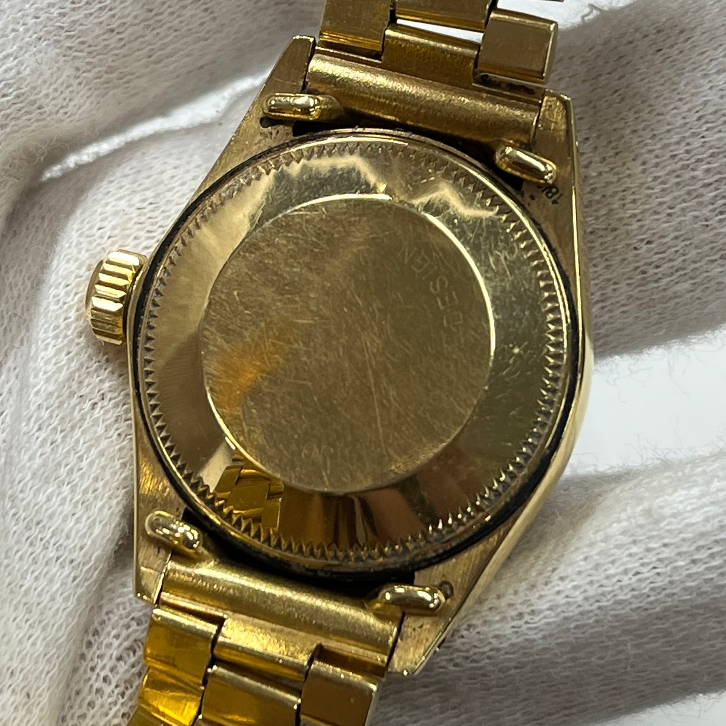 6917 オイスターパーペチュアル デイトジャスト 18K YG 74*****番 2R-X01-01323