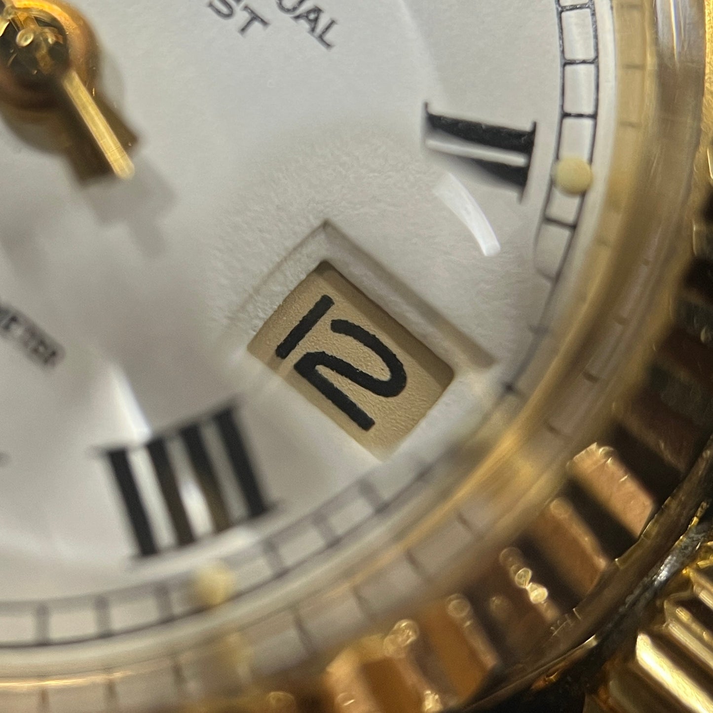 6917 Oysterperpetual Datejust 18K YG 74***** Serial 2R-X01-01323