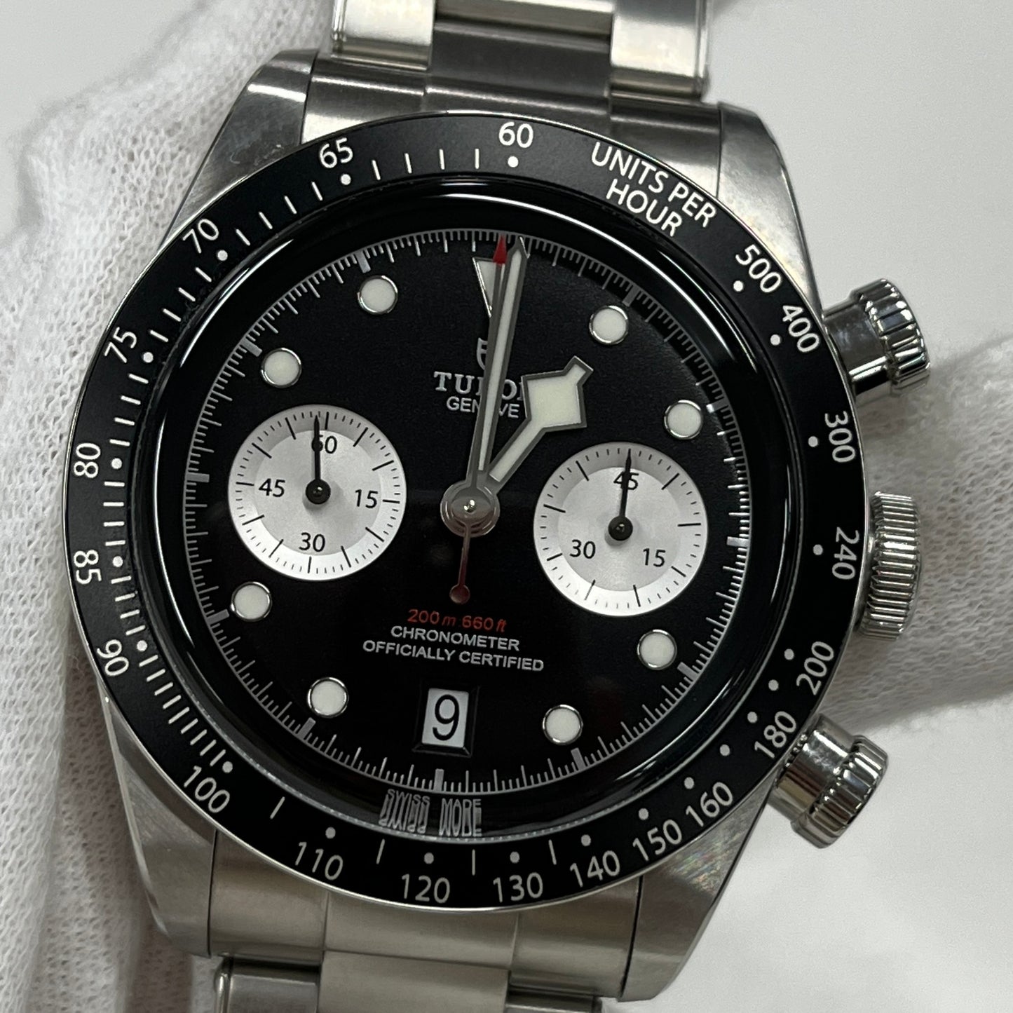 79360N Heritage Black bay Chronograph 2TUD01-00025