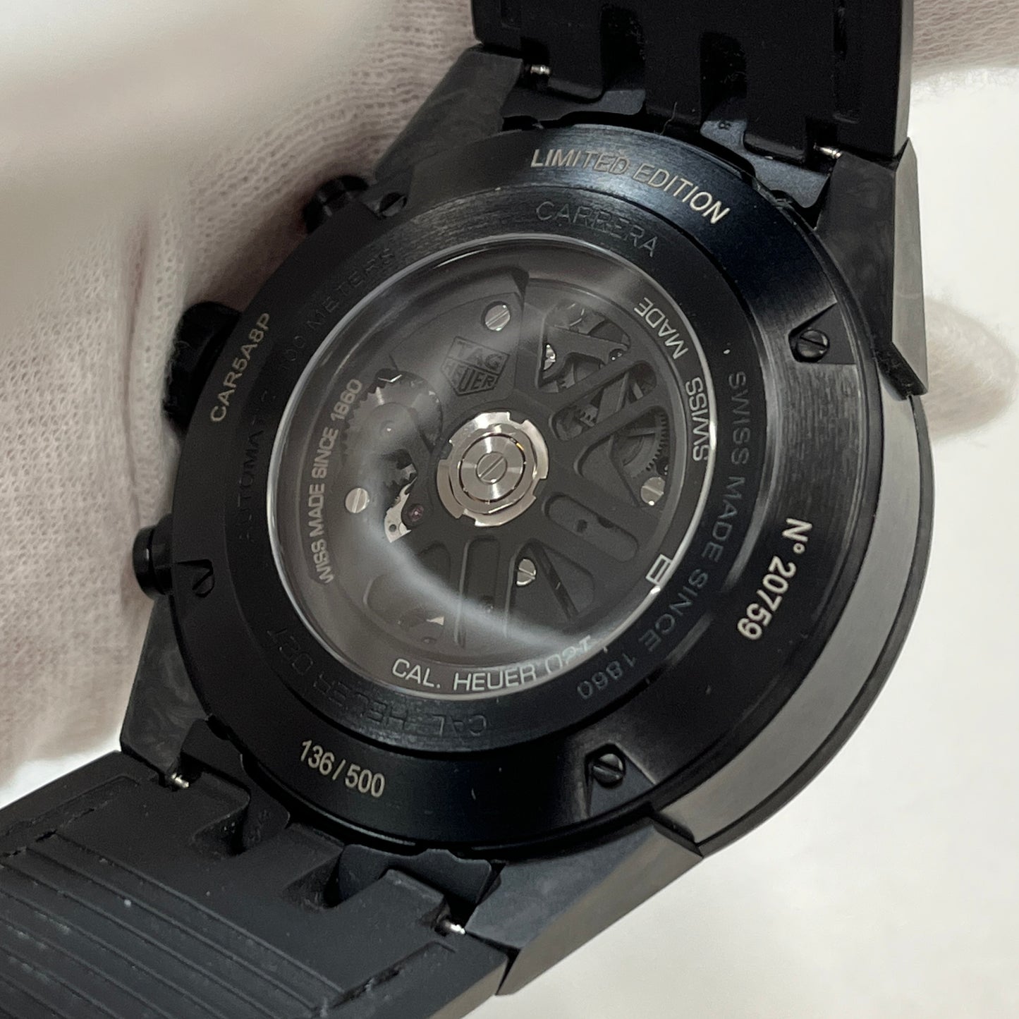 CAR5A8P.FC6415 Carrera Calibre Heuer 02T Tourbillon 2TAG33-00026