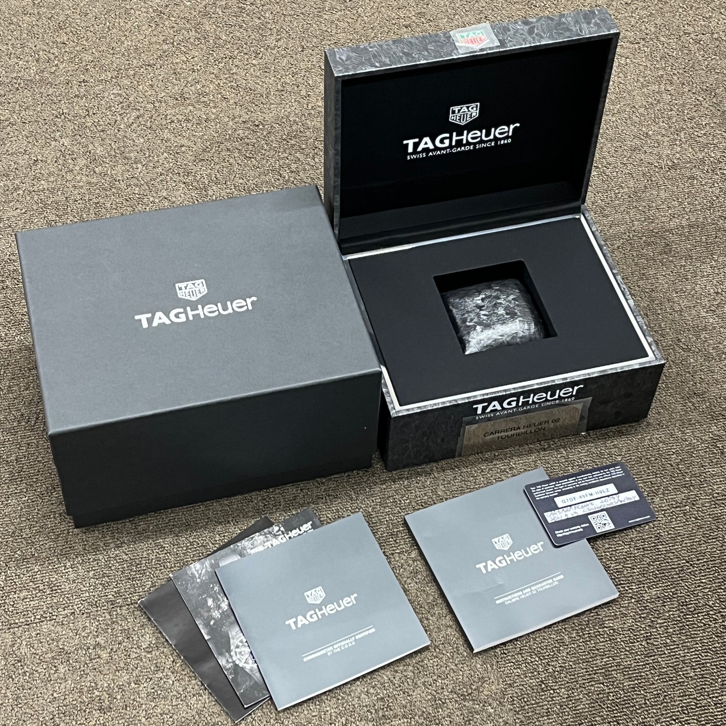 CAR5A8P.FC6415 Carrera Calibre Heuer 02T Tourbillon 2TAG33-00026