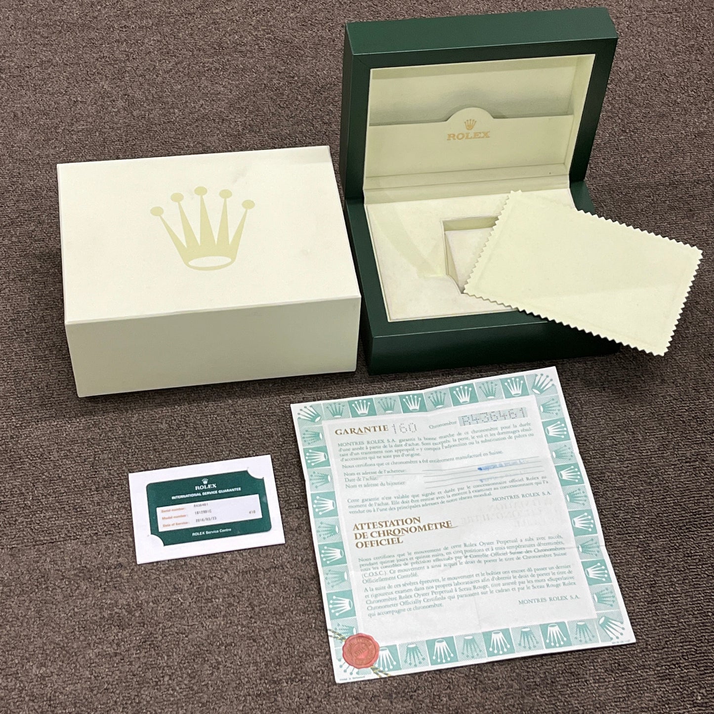 18129ABIC Oyster Perpetual Day-Date Diamond Bezel R Serial Number 2R-X01-00674