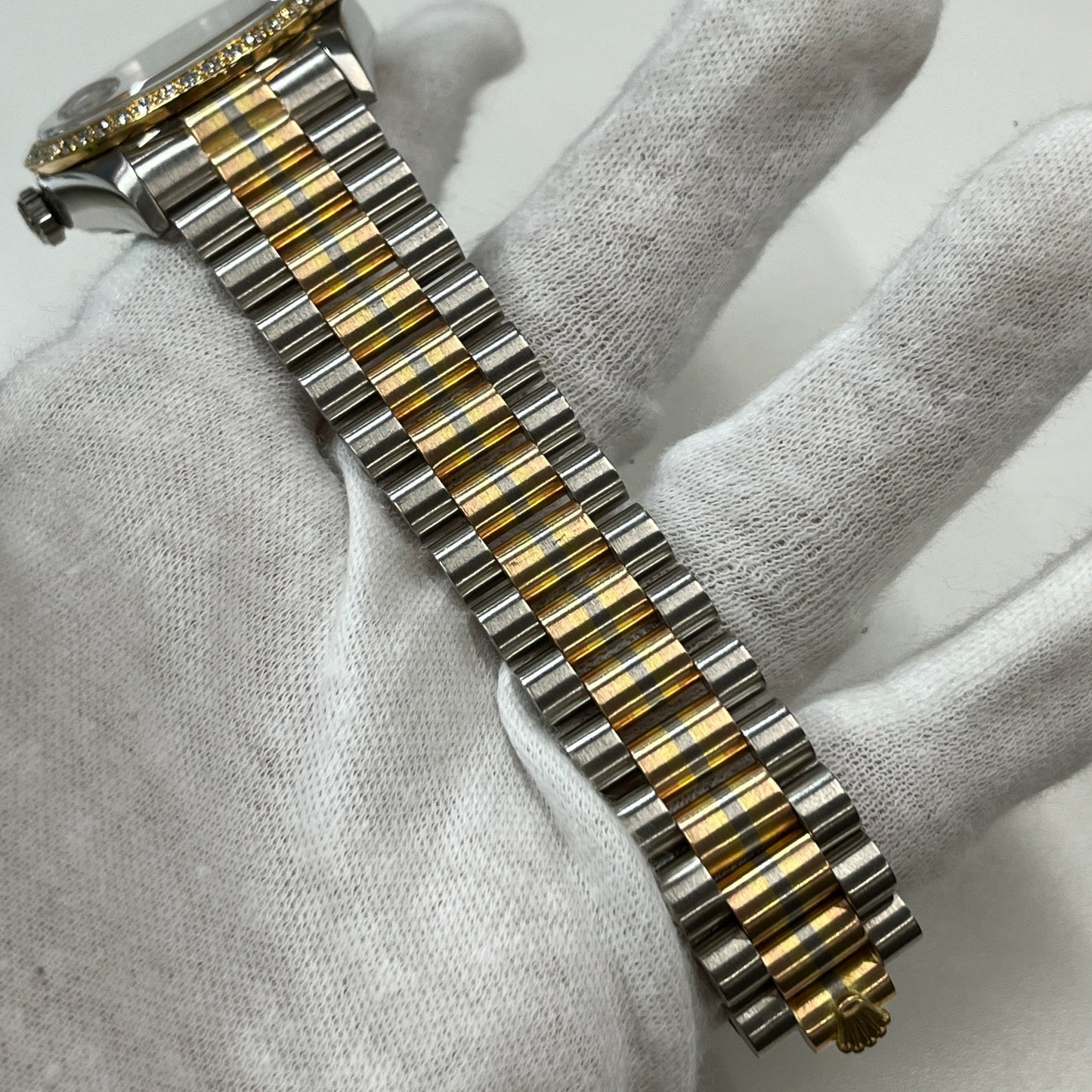 18129ABIC Oyster Perpetual Day-Date Diamond Bezel R Serial Number 2R-X01-00674