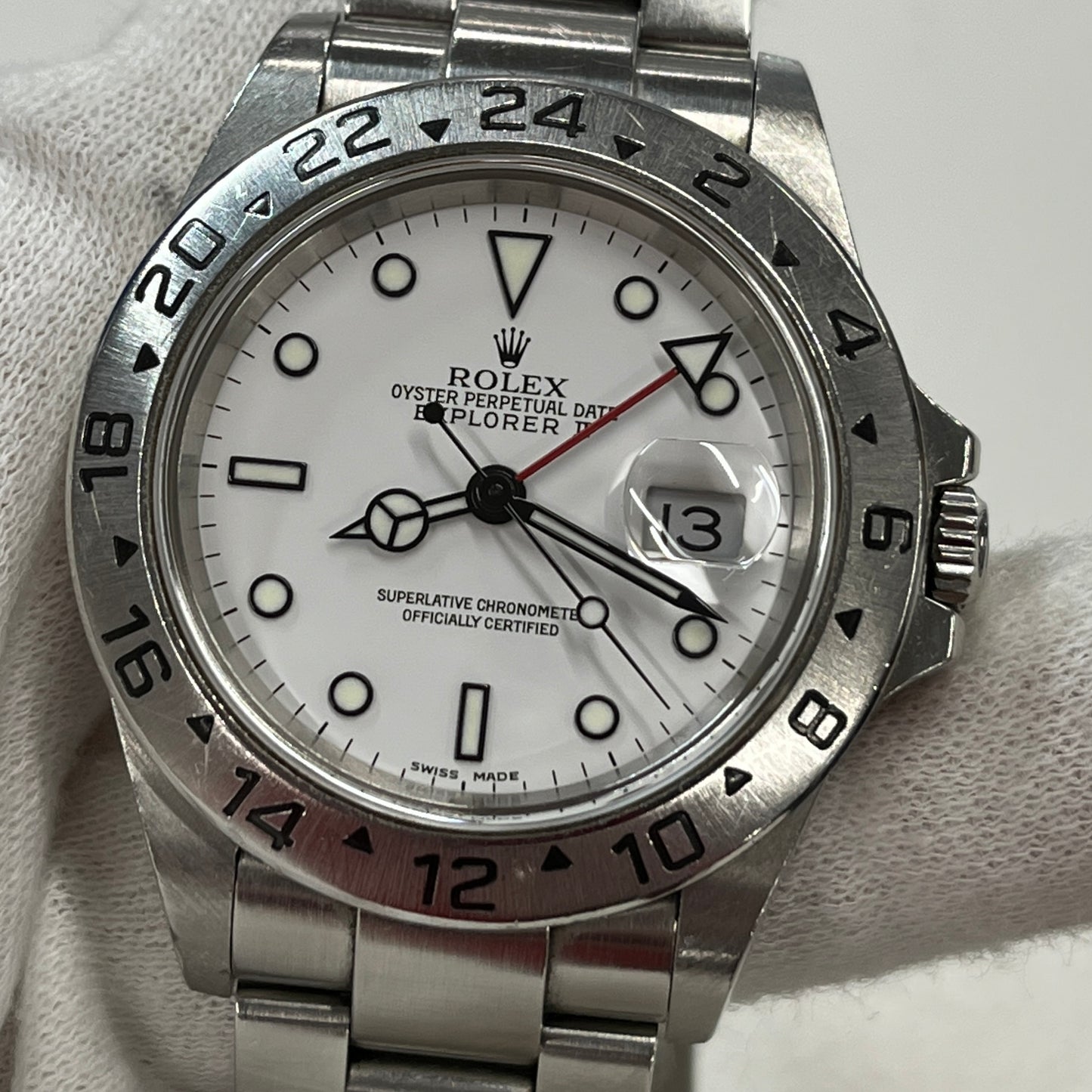 16570 Oyster Perpetual Explorer 2 F Serial Number 2R-X33-00153