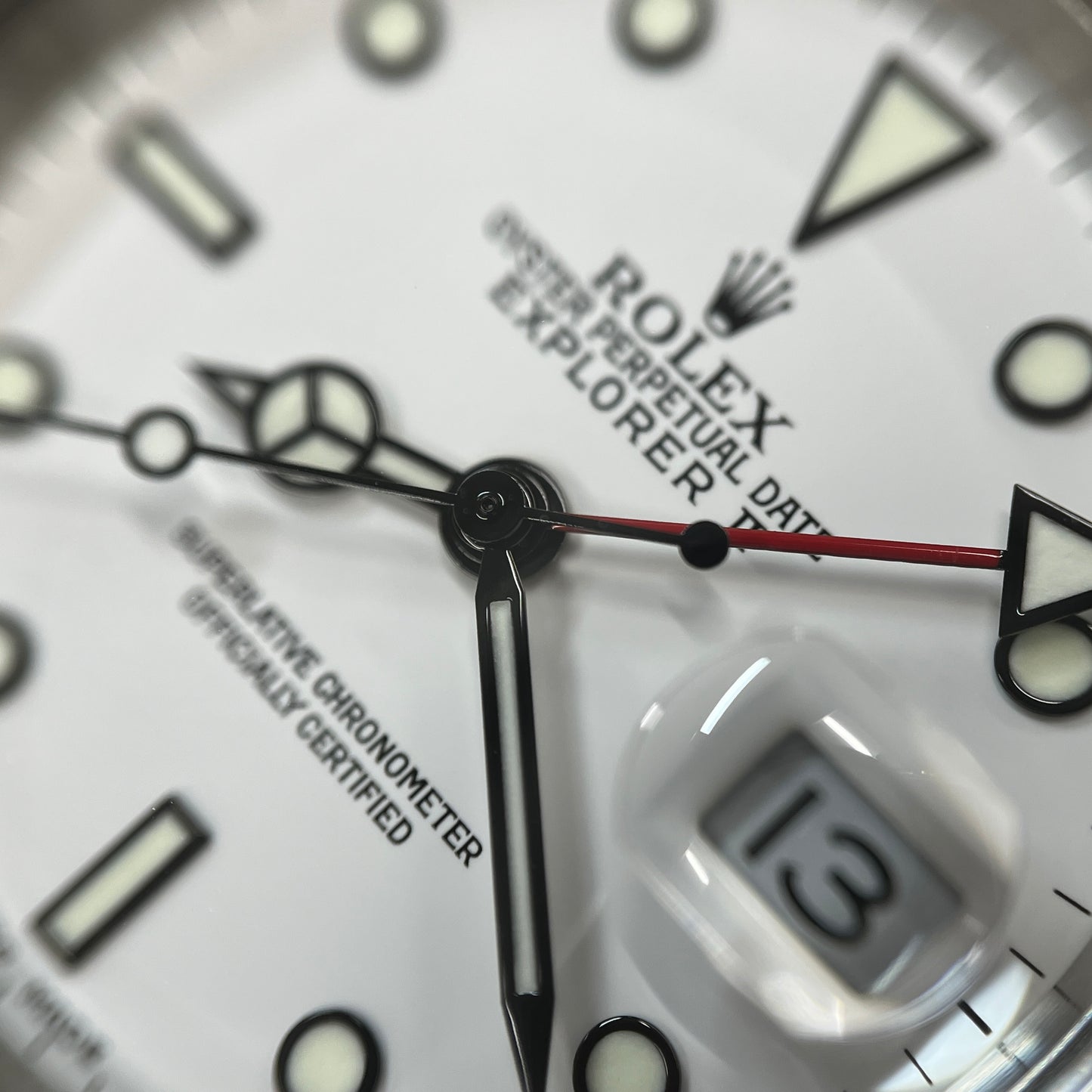 16570 Oyster Perpetual Explorer 2 F Serial Number 2R-X33-00153