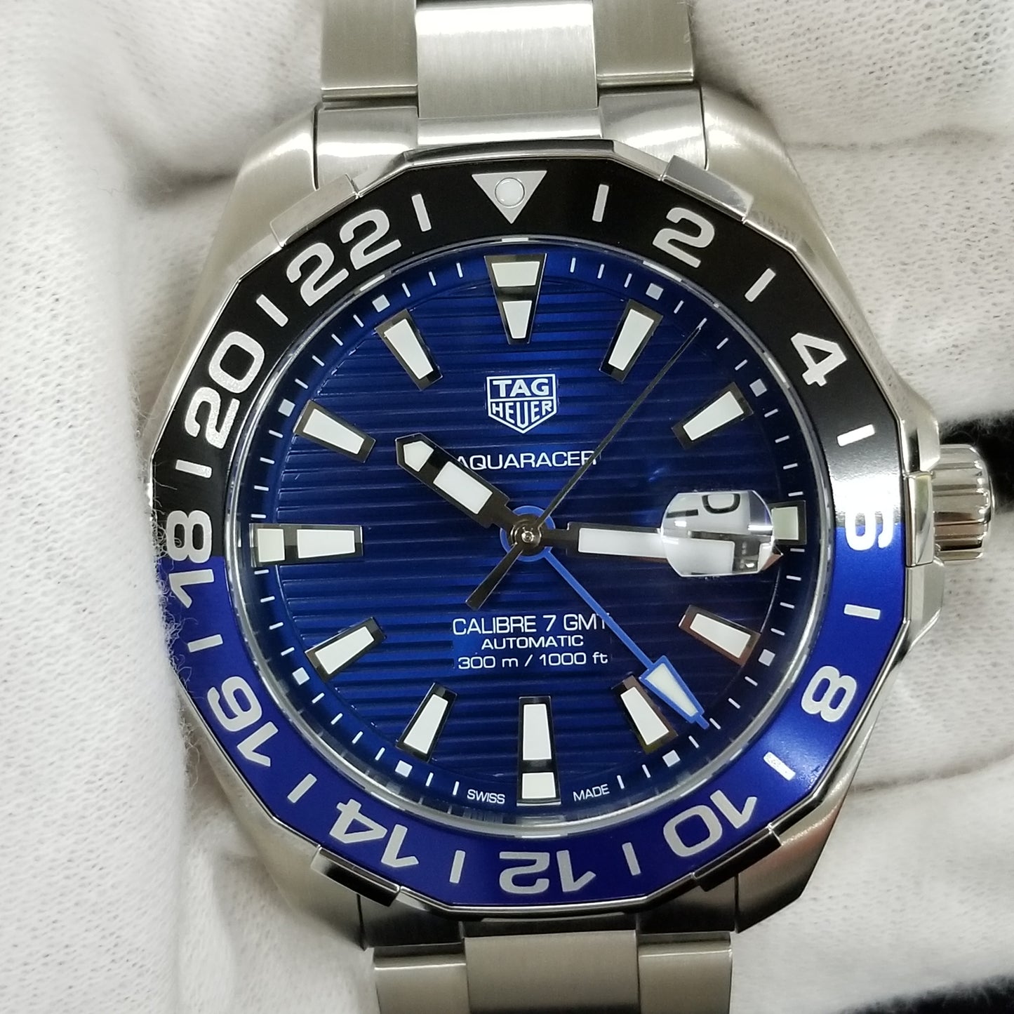 WAY201T Aquaracer Caribre 7 GMT 2TAG01-00282