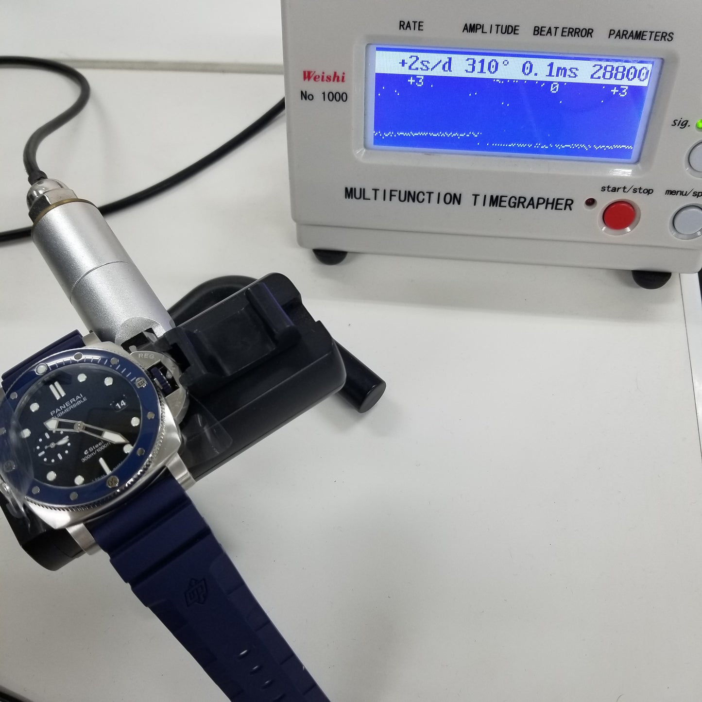 PAM01289 サブマーシブル クアランタクアトロ ESteel ブルー プロフォンド 2PAN01-00265