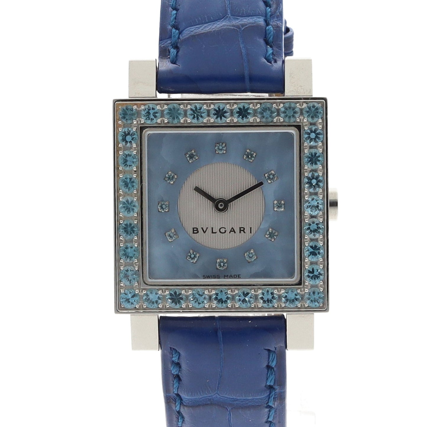 SQ27SLD　Quadrado Blue Topaz Indexes/Bezel　2BVL01-00178