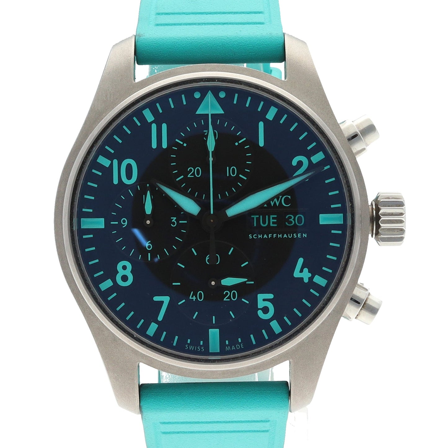 IW388108　Pilot watch chronograph 41 MERCEDES-AMG PETRONAS FORMULA ONE TEAM　2IWC01-00291