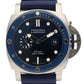 PAM01289 Submersible Quarantaquattro ESteel Blu Profondo 2PAN01-00265