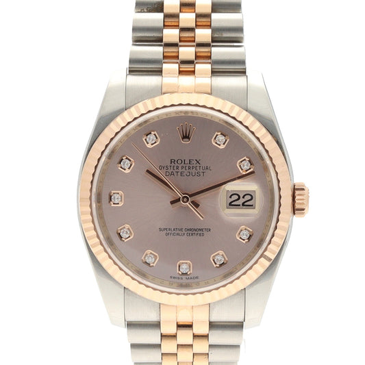 116231G　Datejust 10P Diamond Random serial　2R-X01-01540