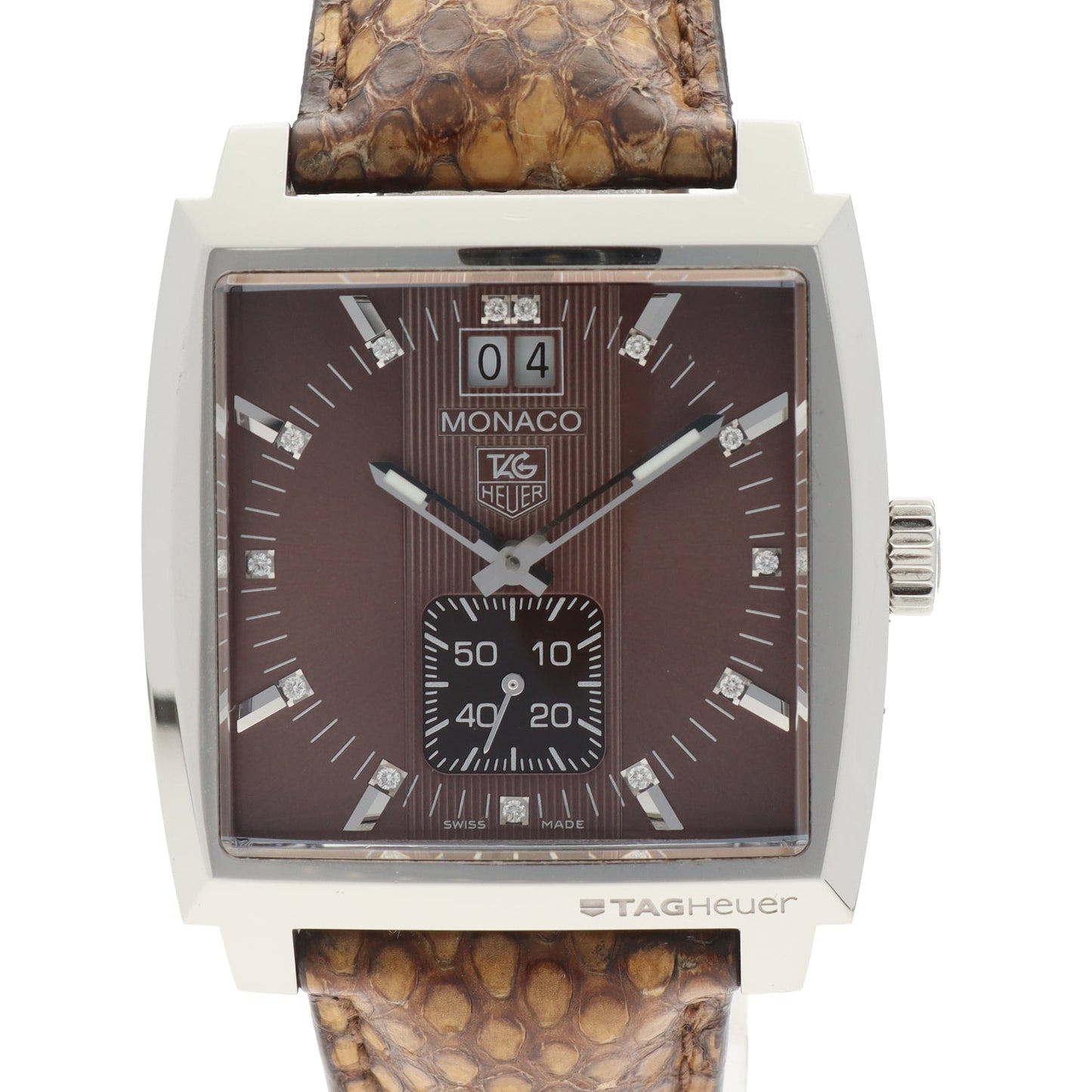 WAW1315.FC6217　Monaco Grand Date 13P Diamond　2TAG01-00207