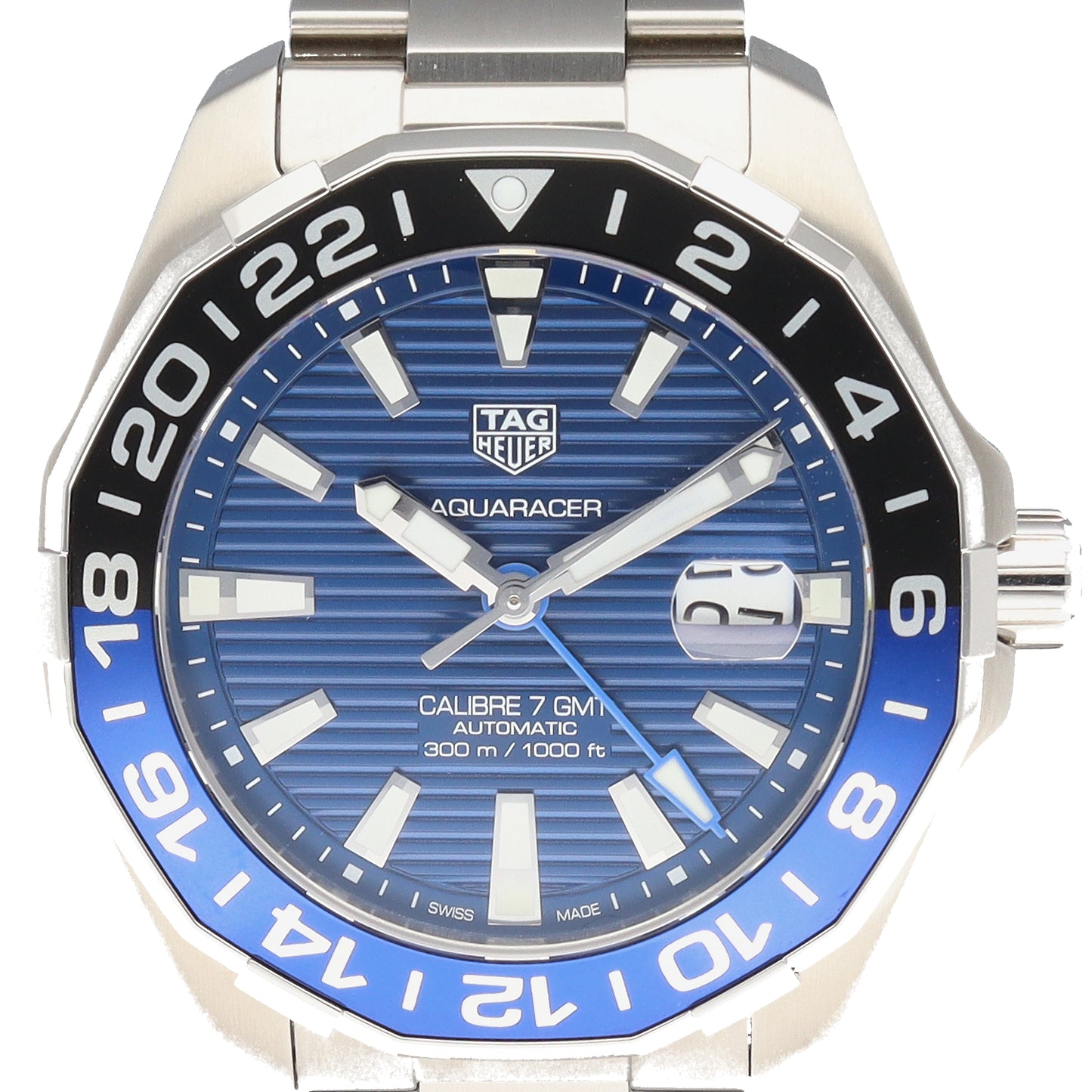 WAY201T Aquaracer Caribre 7 GMT 2TAG01-00282