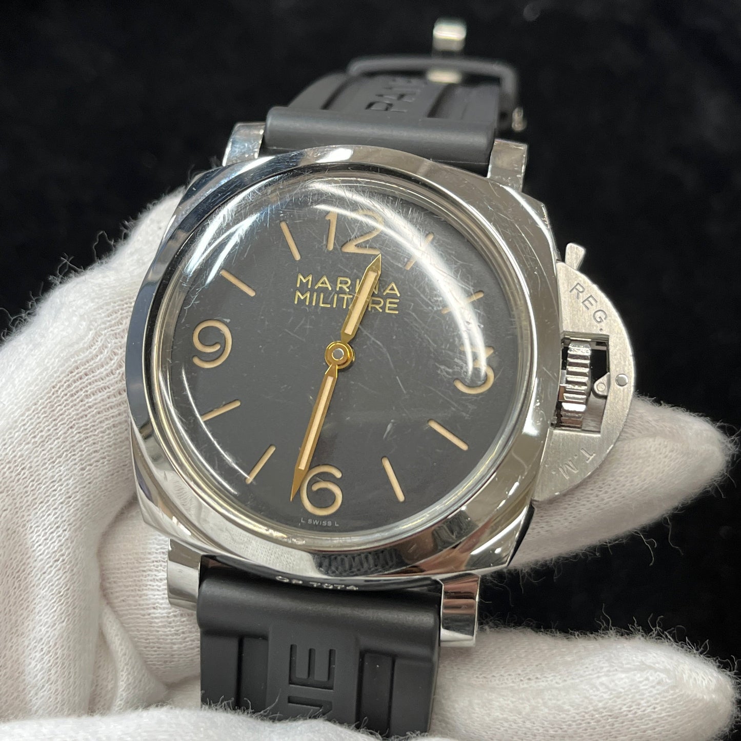 PAM00673　Luminor Marina 1950 Militare 3 Days Acciaio　2PAN01-00192