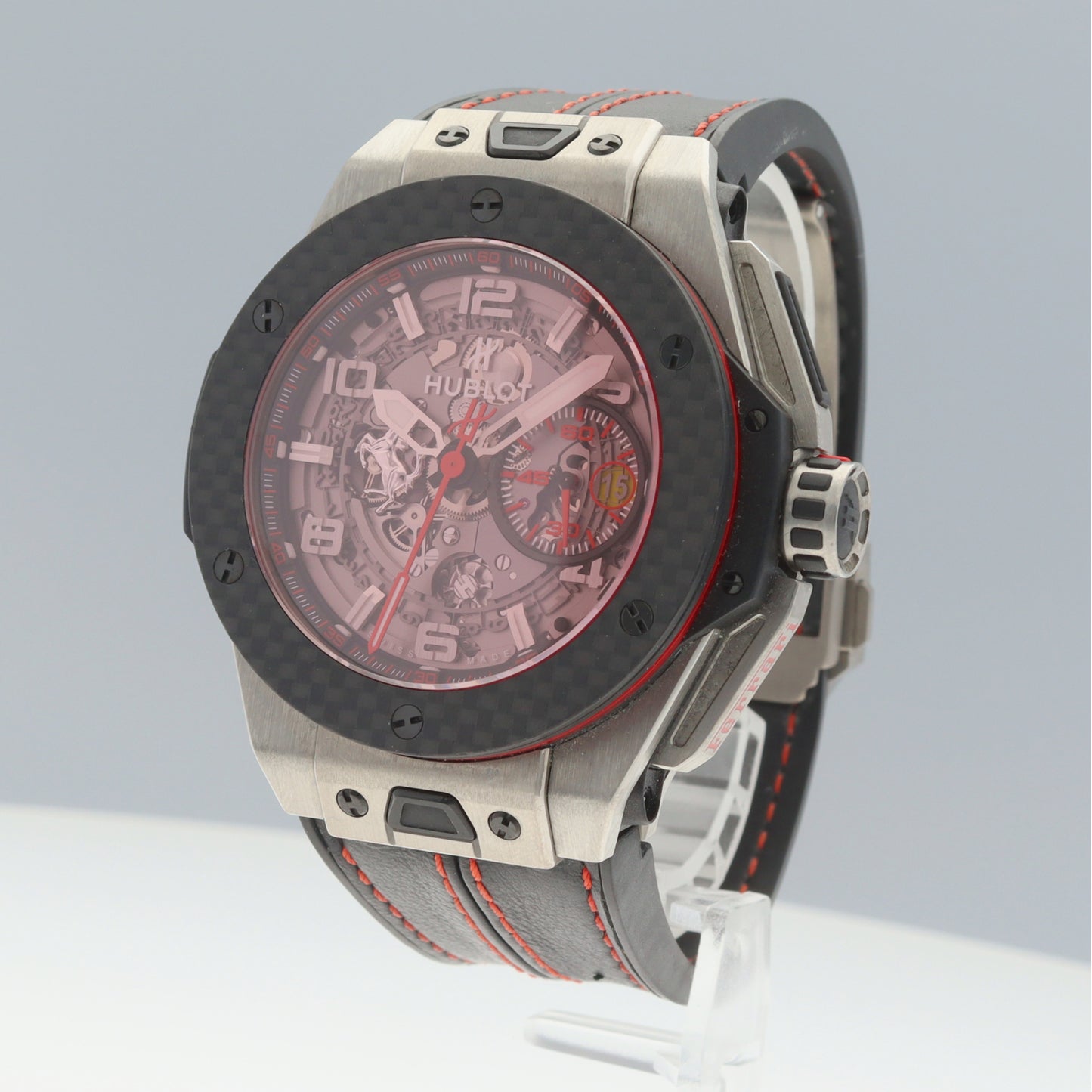 401.NQ.0123.VR Big Bang Ferrari Titanium Limited Edition 1000pcs 2HUB01-00175