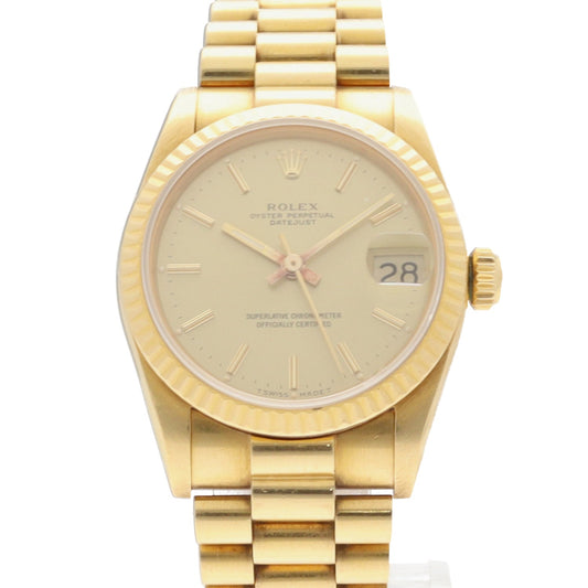 68278　Oyster Perpetual Datejust YG cal.2135 96*****番　2R-X01-01248