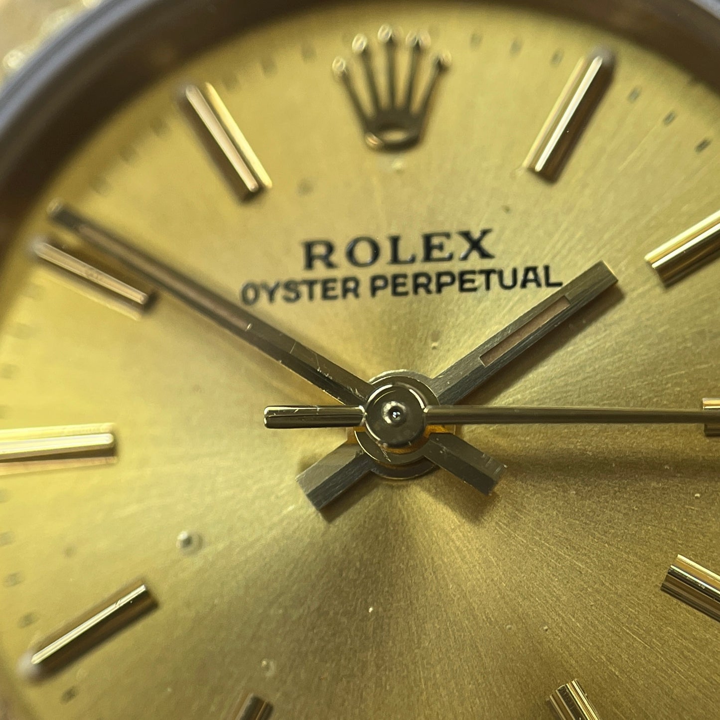 67198　Oyster Perpetual YG R serial Cal.2130　2R-X01-01247