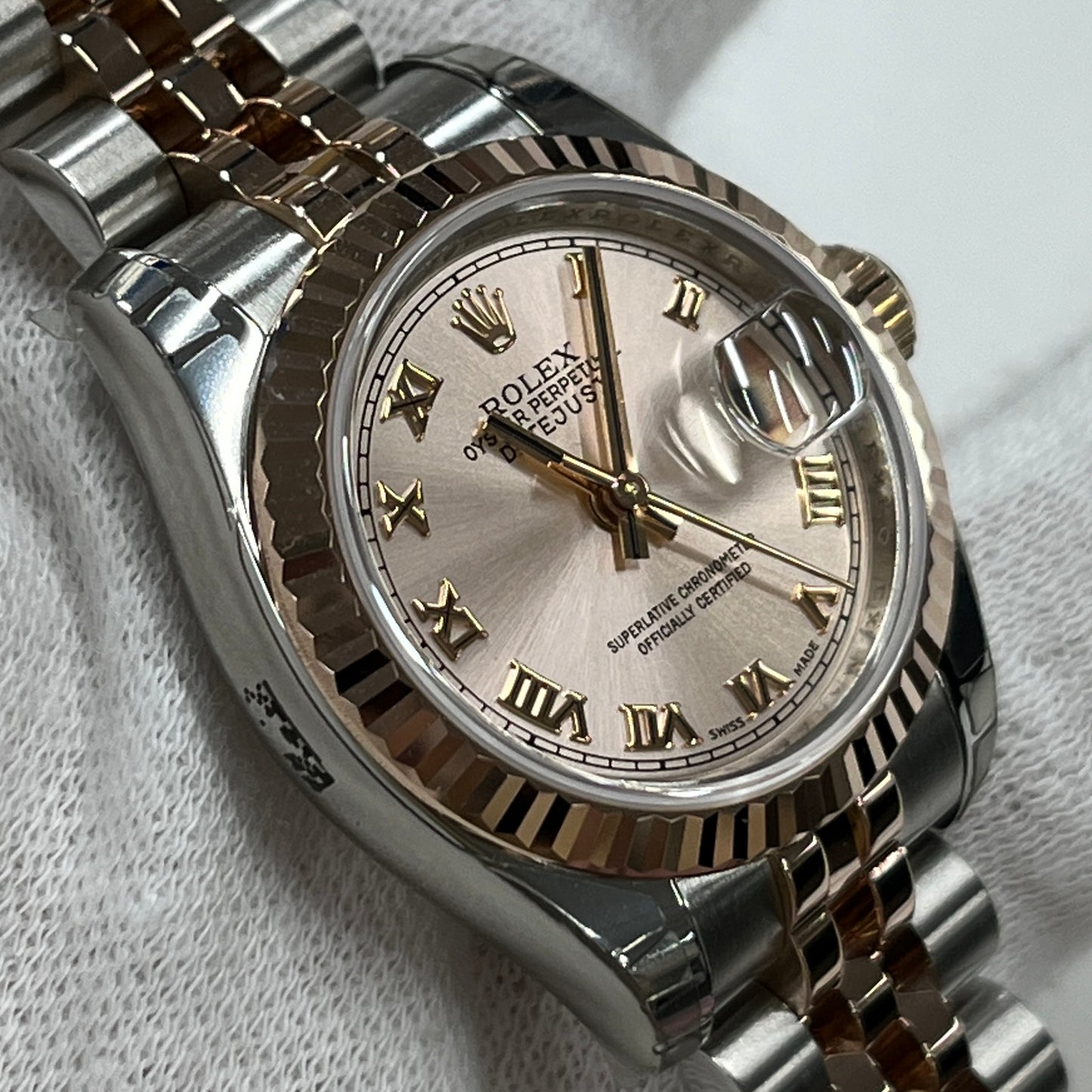 179171　Oyster Perpetual Datejust PG M Serial Number   2R-X01-00645